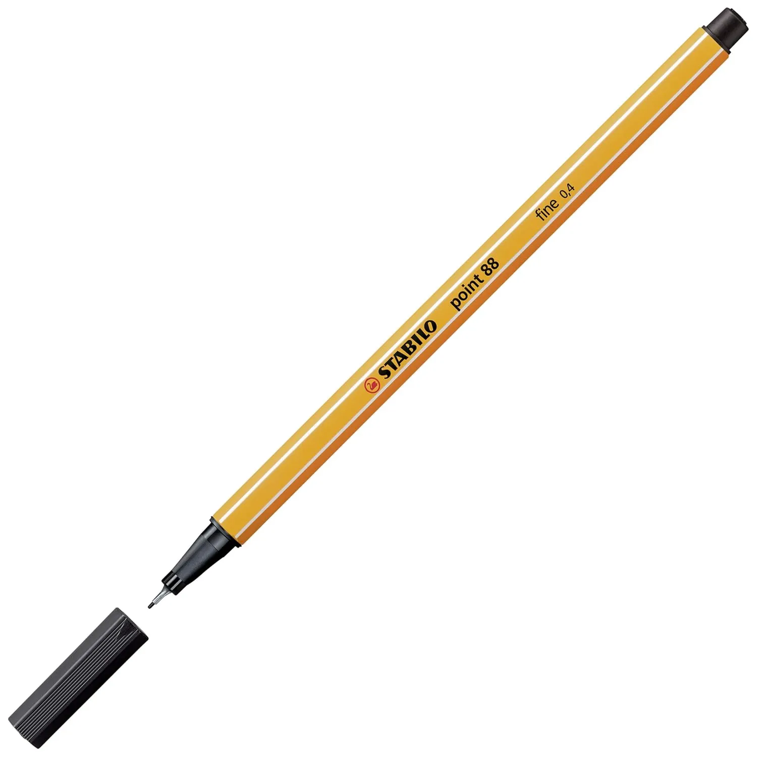 STABILO Fineliner point 88 - Pack of 30 - Assorted Colours including 5 Neon Colours
