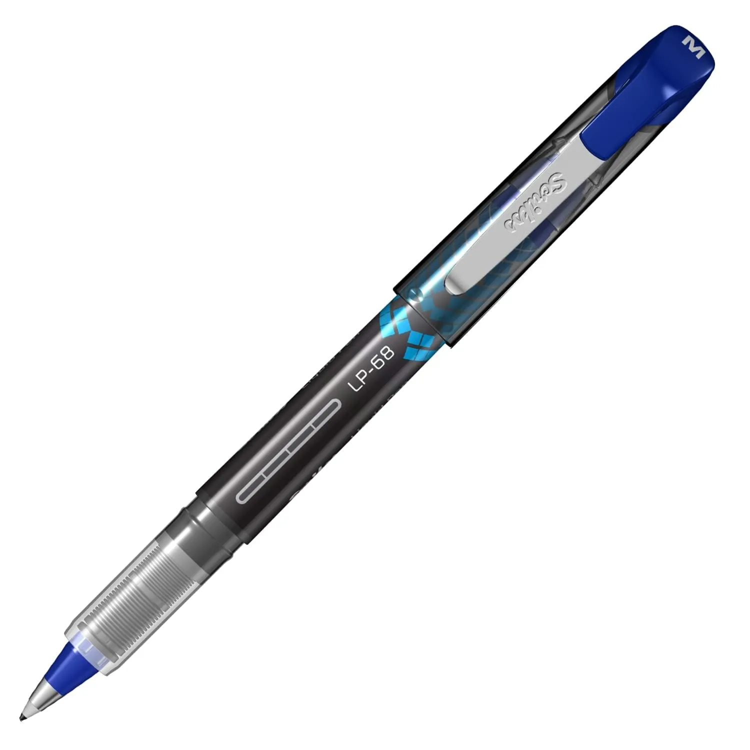Scrikss Office 0.5 mm Liquid Ink Pen - Chrome Plated Tip