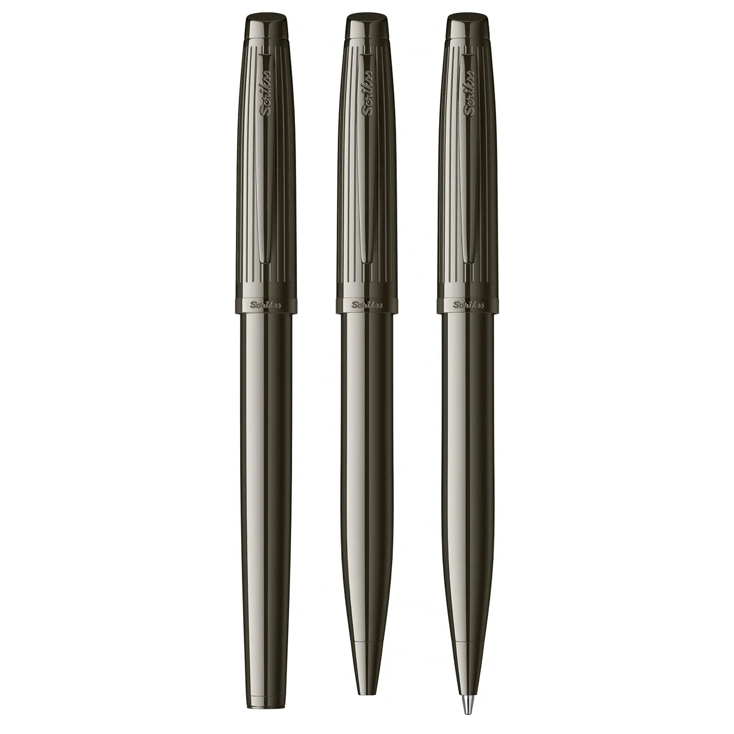 Scrikss Oscar Medium Nib Fountain Ink Pen Ball Point Pen