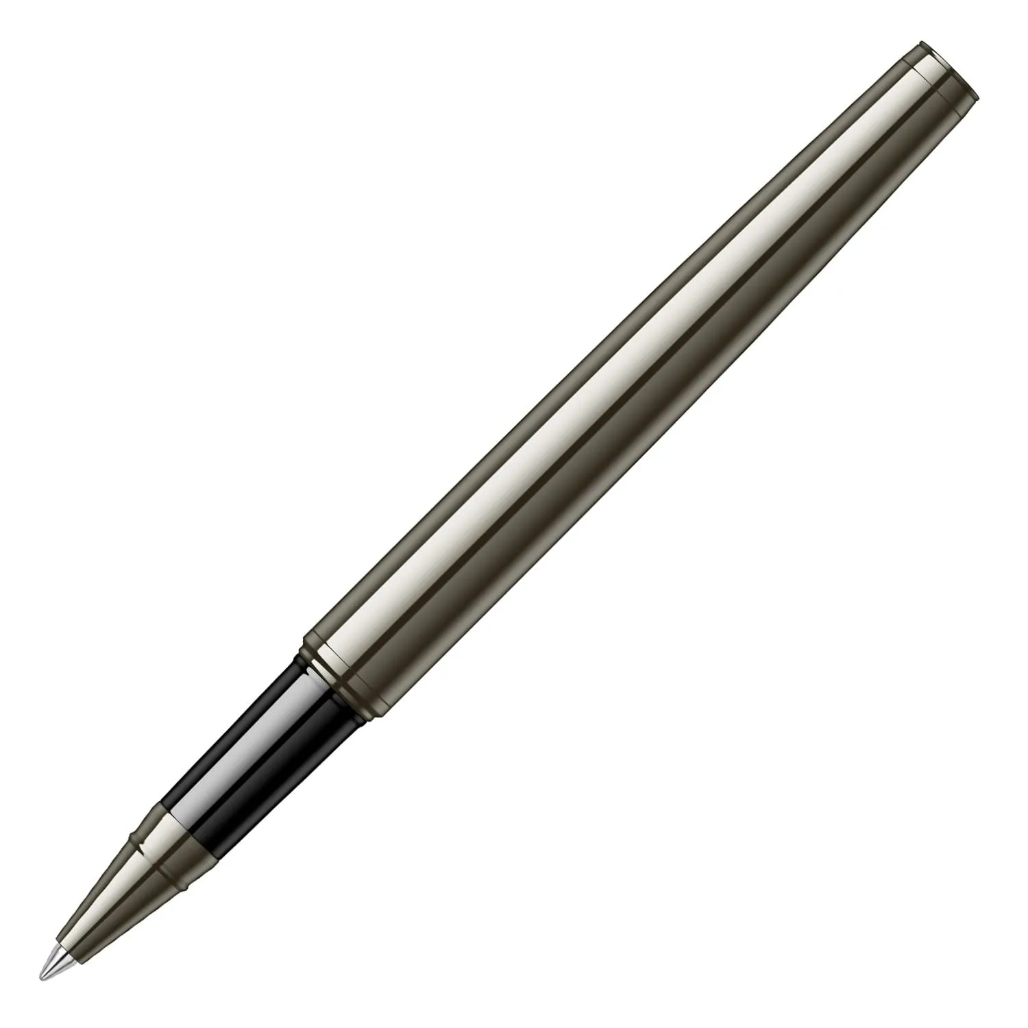Scrikss Roller Ball Point Pen Liquid Ink Titanium Plated Brass Body Oscar 39 Series Modern and Elegant Pen Ideal for Gifting Using in Office Home