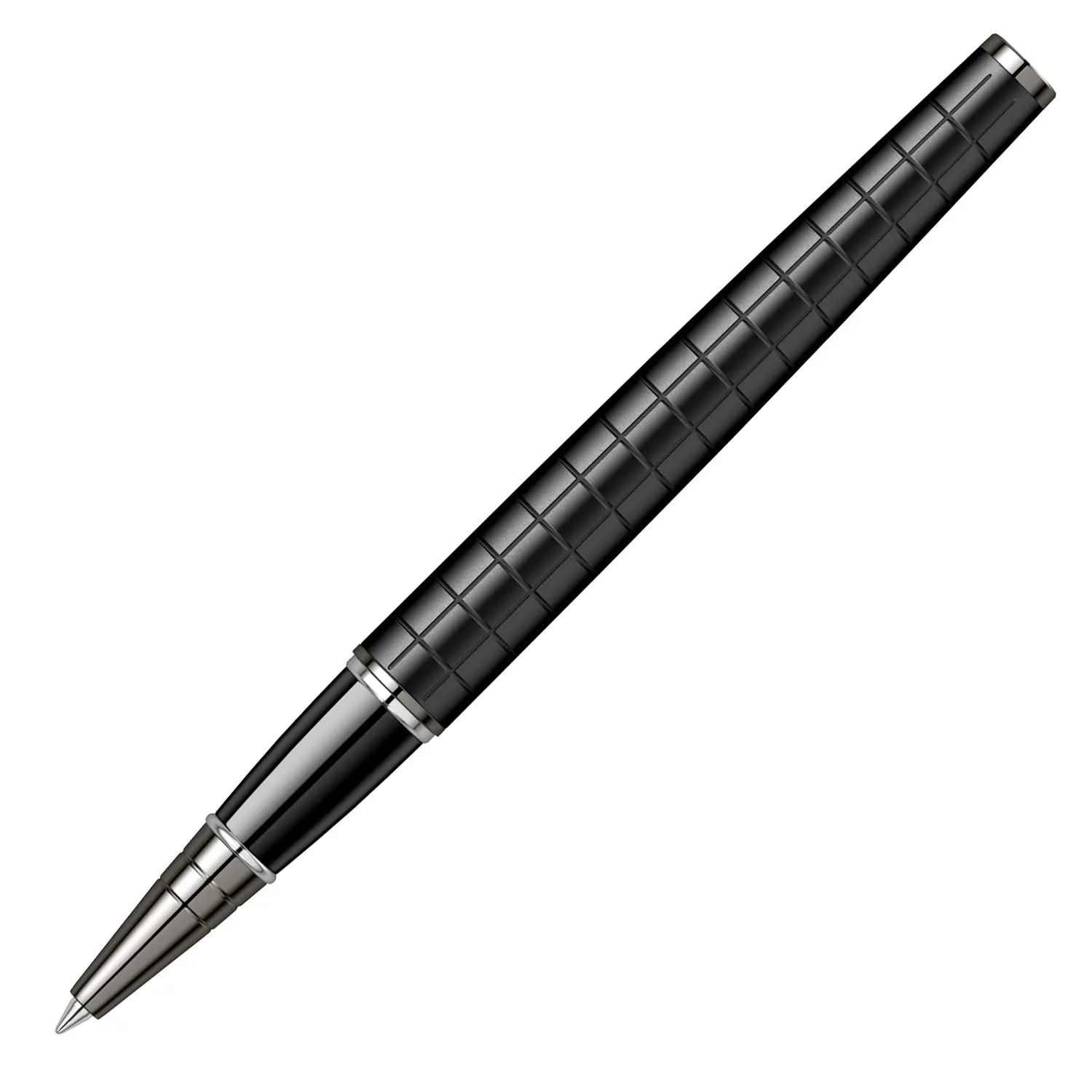 Scrikss Roller Ball Point Pen Matt Black Brass Body Honour 38 Series Modern and Elegant Pen Ideal for Gifting Using in Office Home