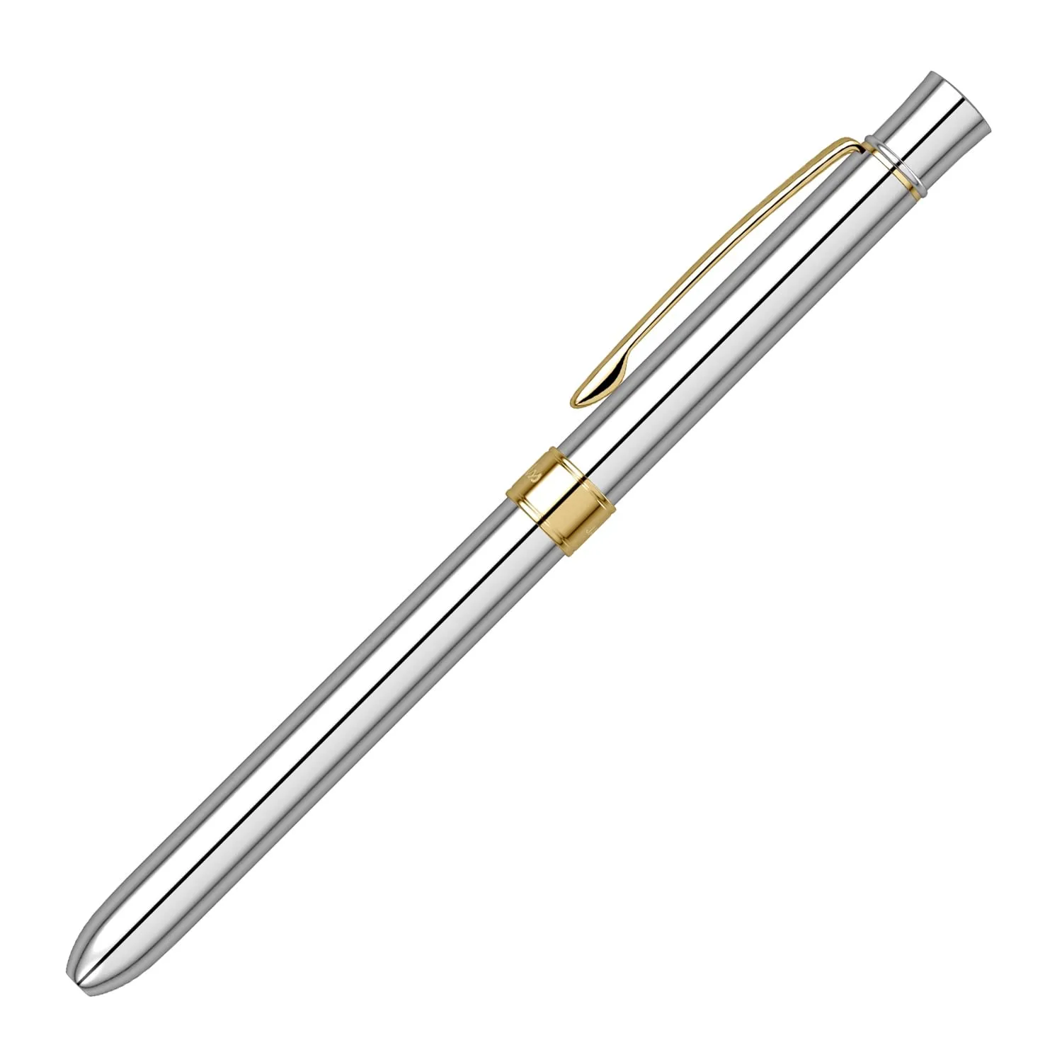 Scrikss Trio 93 Chrome Multi pen 3 in 1 Pen Ball Point Pen
