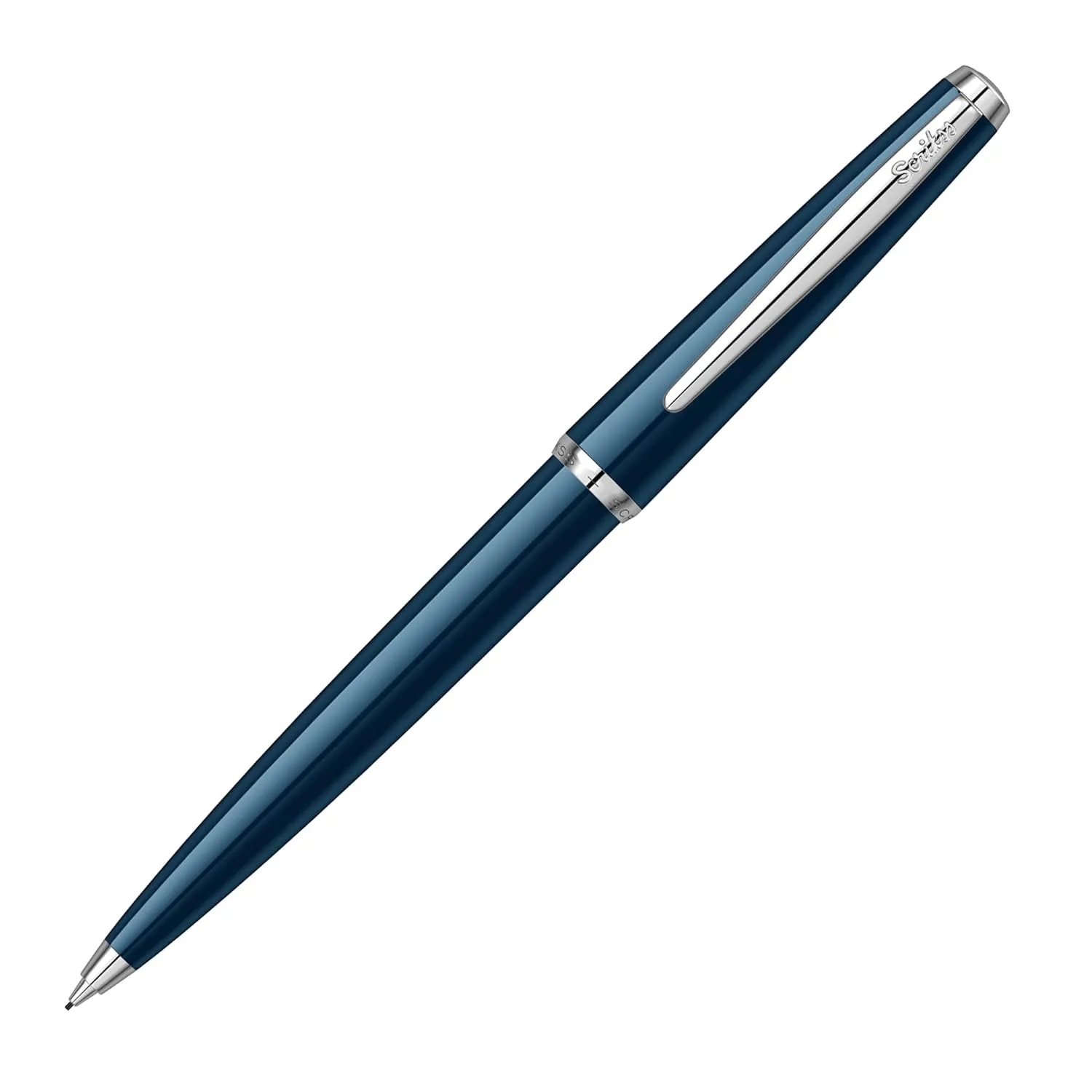 Scrikss Vintage 33 Mechanical Pencil Blue Click Mechanism 0.7mm Modern & Elegant Design Ideal for Office, Home, College, Gifting