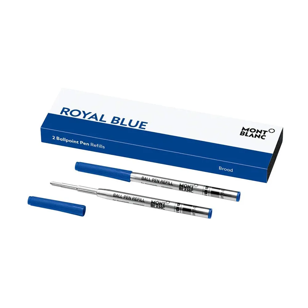 MONTBLANC 2N BALLPOINT PEN REFILLS (B) – ROYAL BLUE