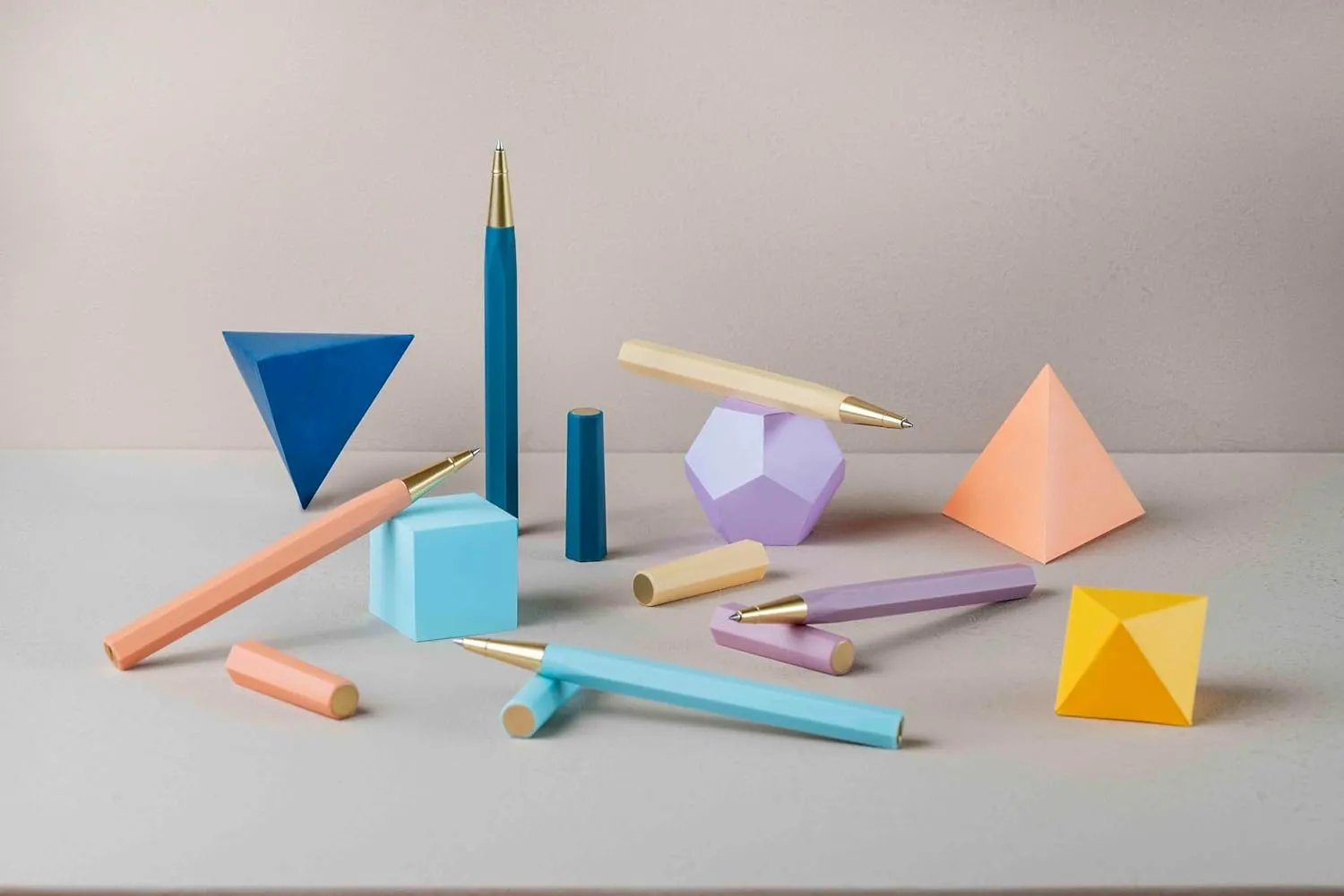 YSTUDIO Glamour Series Ocean Sustainable Rollerball Pen Sea Indigo
