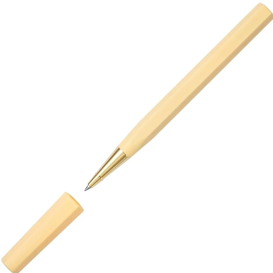 YSTUDIO Glamour Series Ocean Sustainable Rollerball Pen, Dawn Yellow