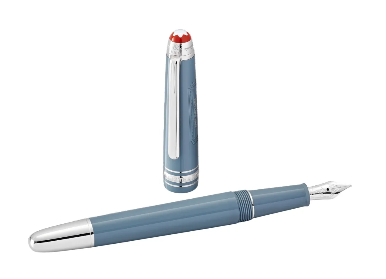MONTBLANC MEISTERSTÜCK X OLYMPIC HERITAGE CHAMONIX 1924 CLASSIQUE FOUNTAIN PEN
