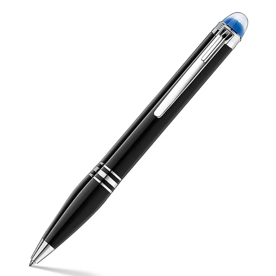 Montblanc Starwalker Blue top logo Resin Line - Blue Ballpoint No 132509 /118848