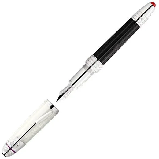 MONTBLANC GREAT CHARACTERS JIMI HENDRIX SPECIAL EDITION FOUNTAIN PEN 128843