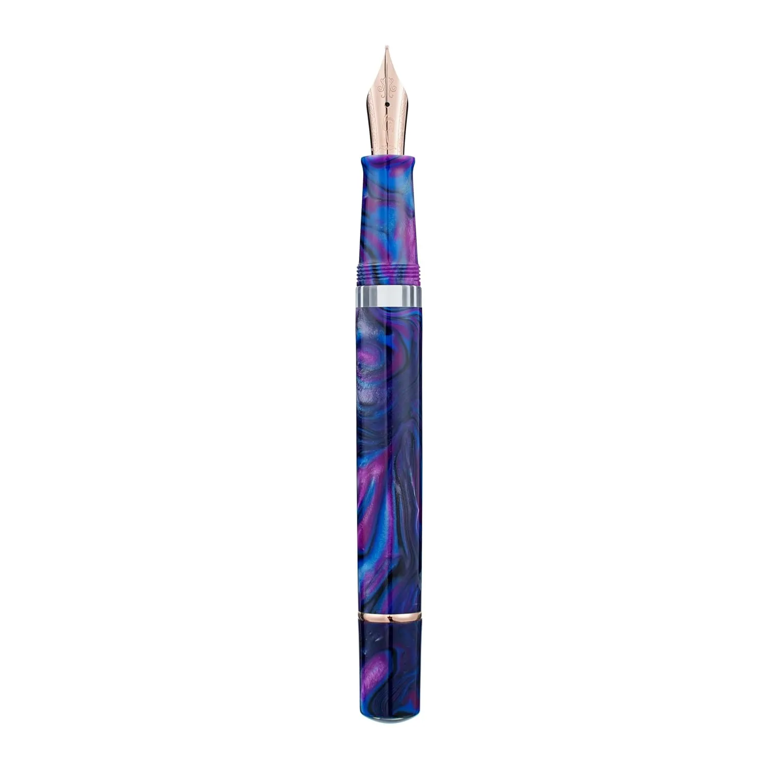 Nahvalur Schuylkill Cichlid Purple Fountain Pen Medium