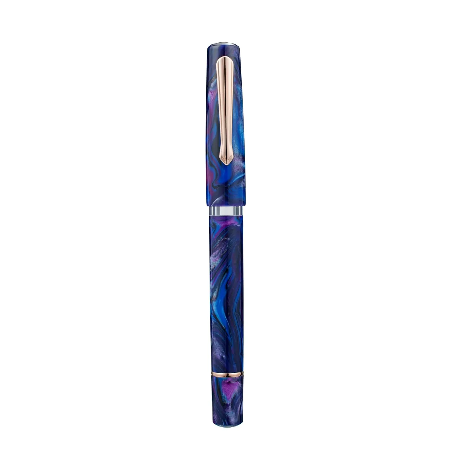 Nahvalur Schuylkill Cichlid Purple Fountain Pen Medium