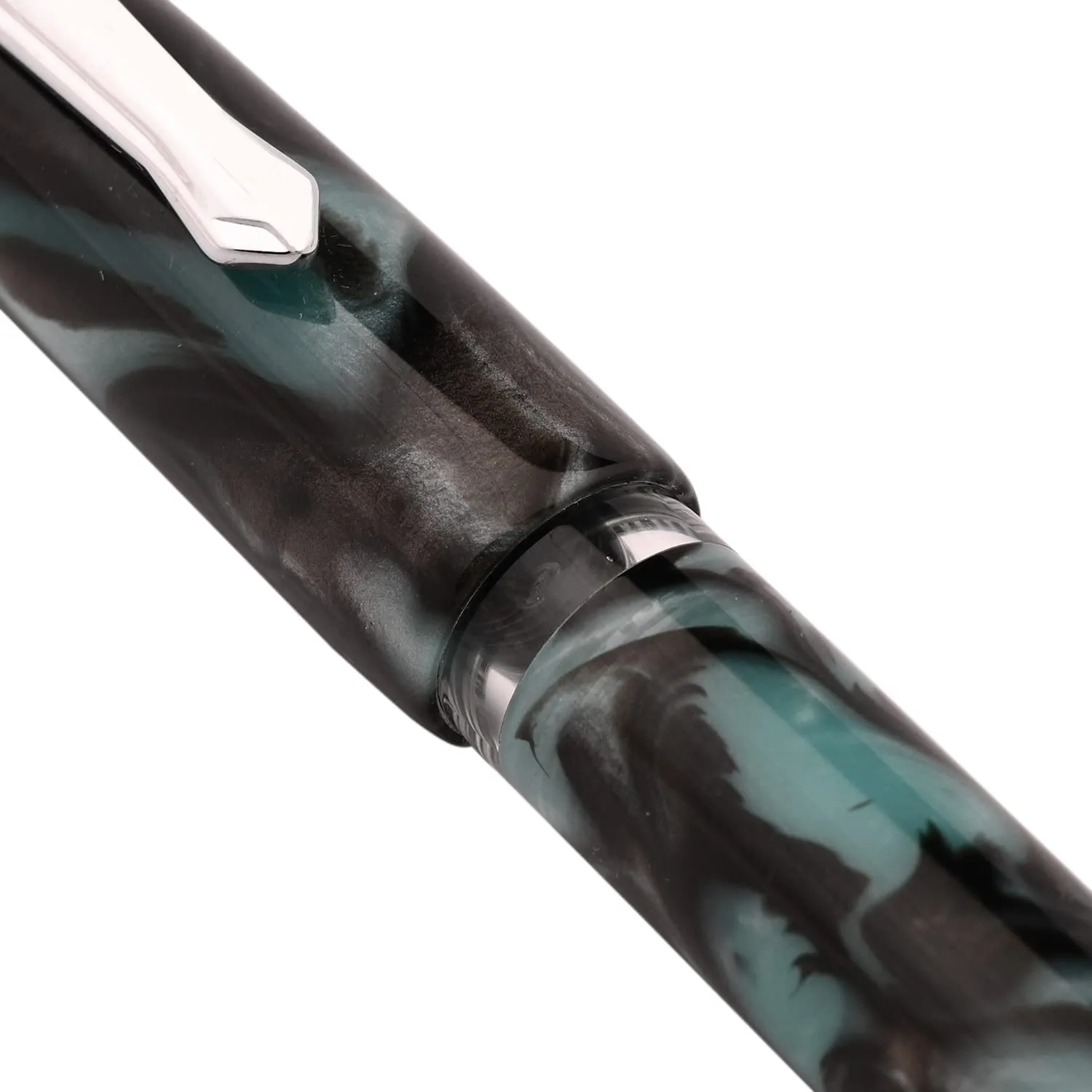 Nahvalur Schuylkill Chromis Teal Fountain Pen Fine