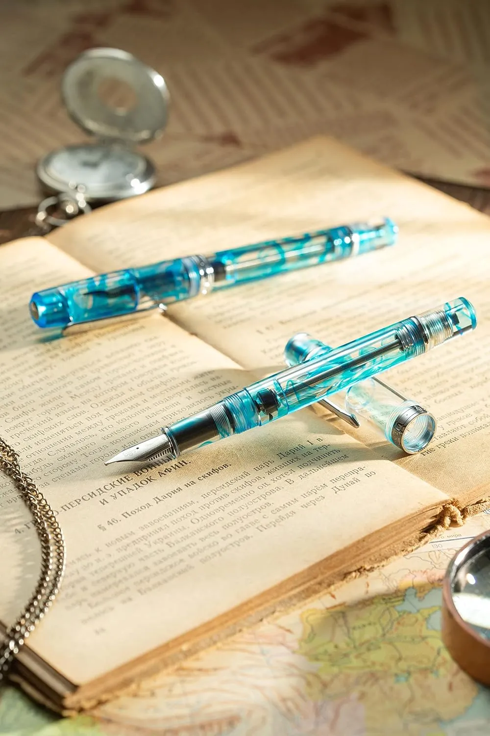 Nahvalur Original Plus Azureus Blue Fountain Pen Medium