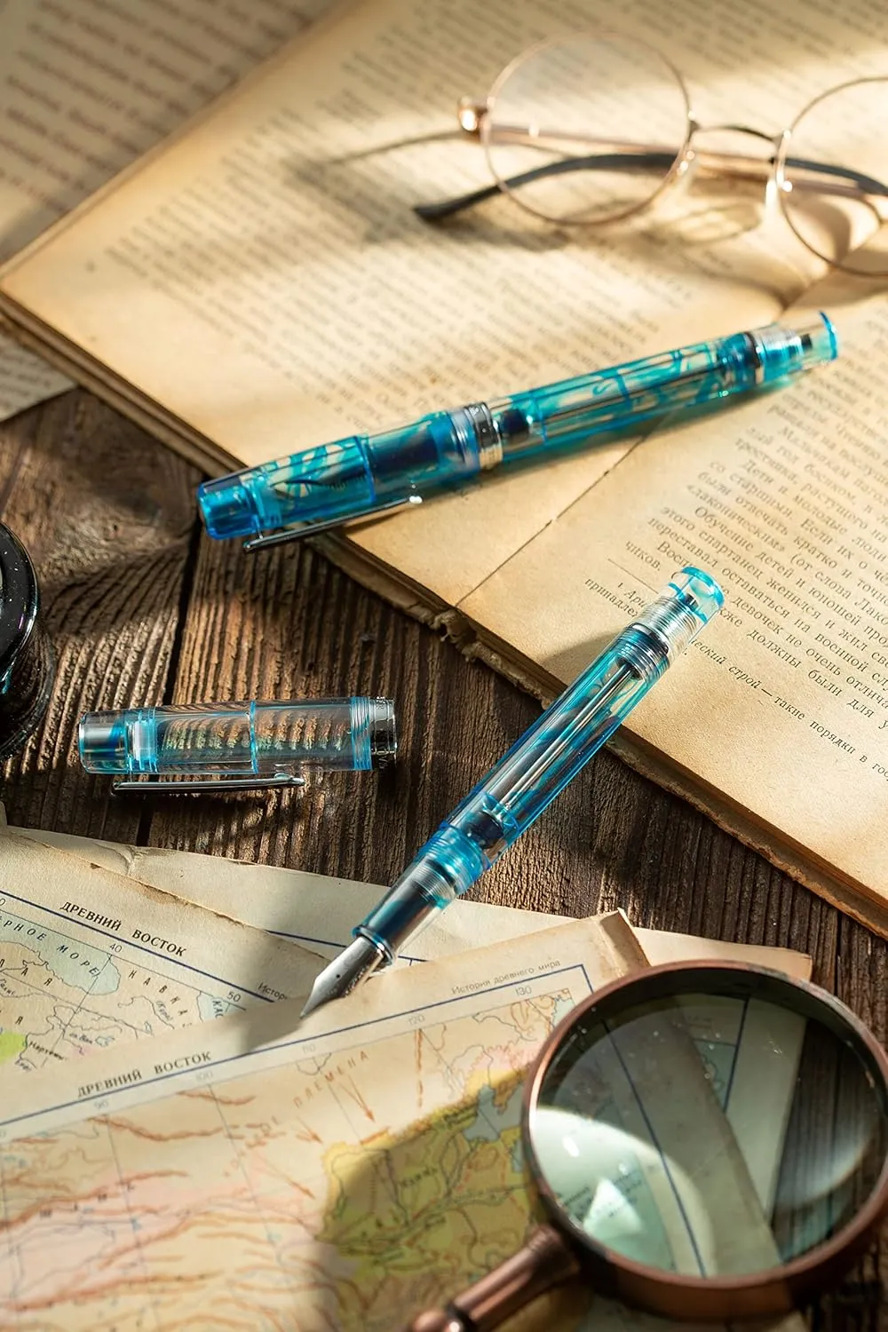 Nahvalur Original Plus Azureus Blue Fountain Pen Medium