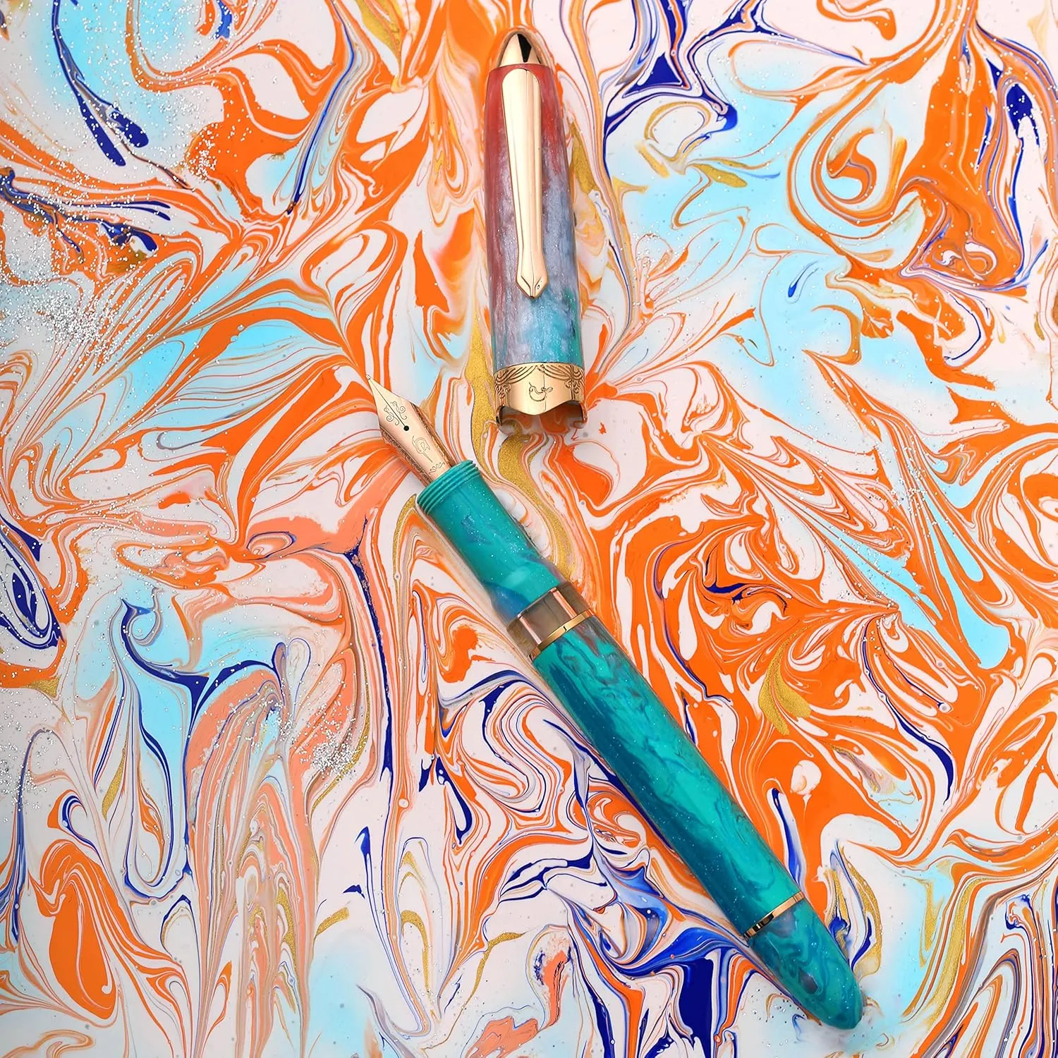 Nahvalur Horizon Dawn Fountain Pen Fine
