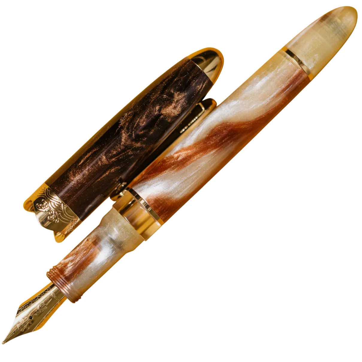 Nahvalur Horizon Fountain Pen Desert Fine