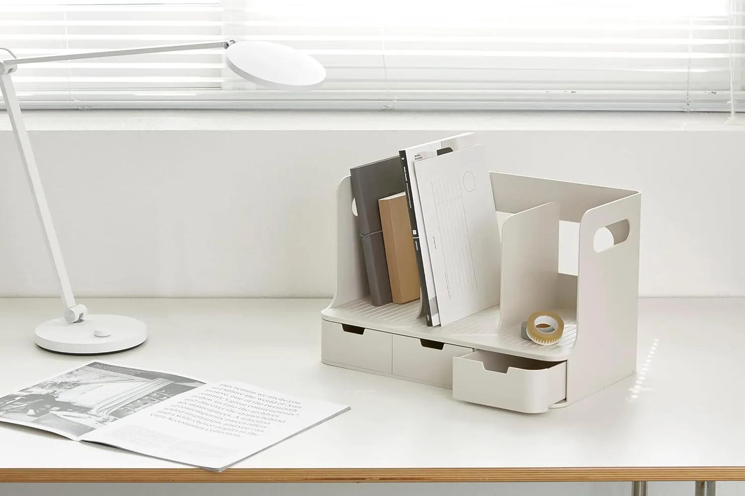 Litem OLIO BOOK RACK with 3 Drawers