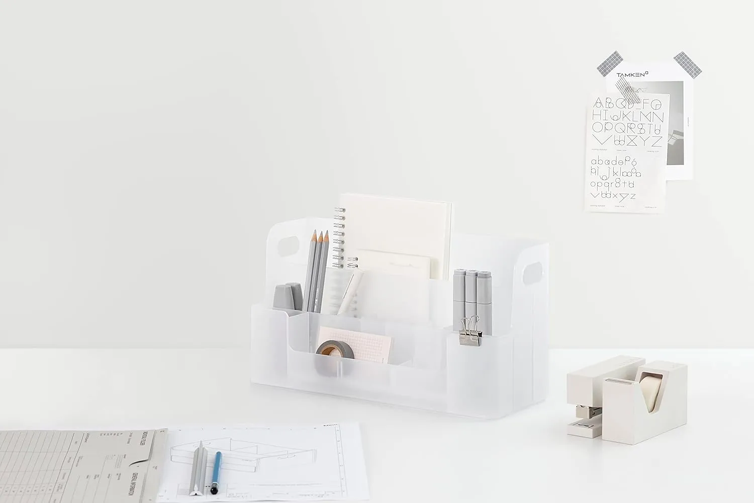 Litem NEO DESK ORGANIZER Color: SMOG