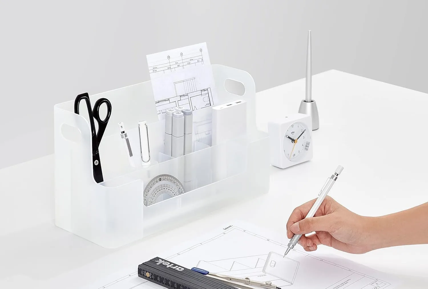 Litem NEO DESK ORGANIZER Color: SMOG