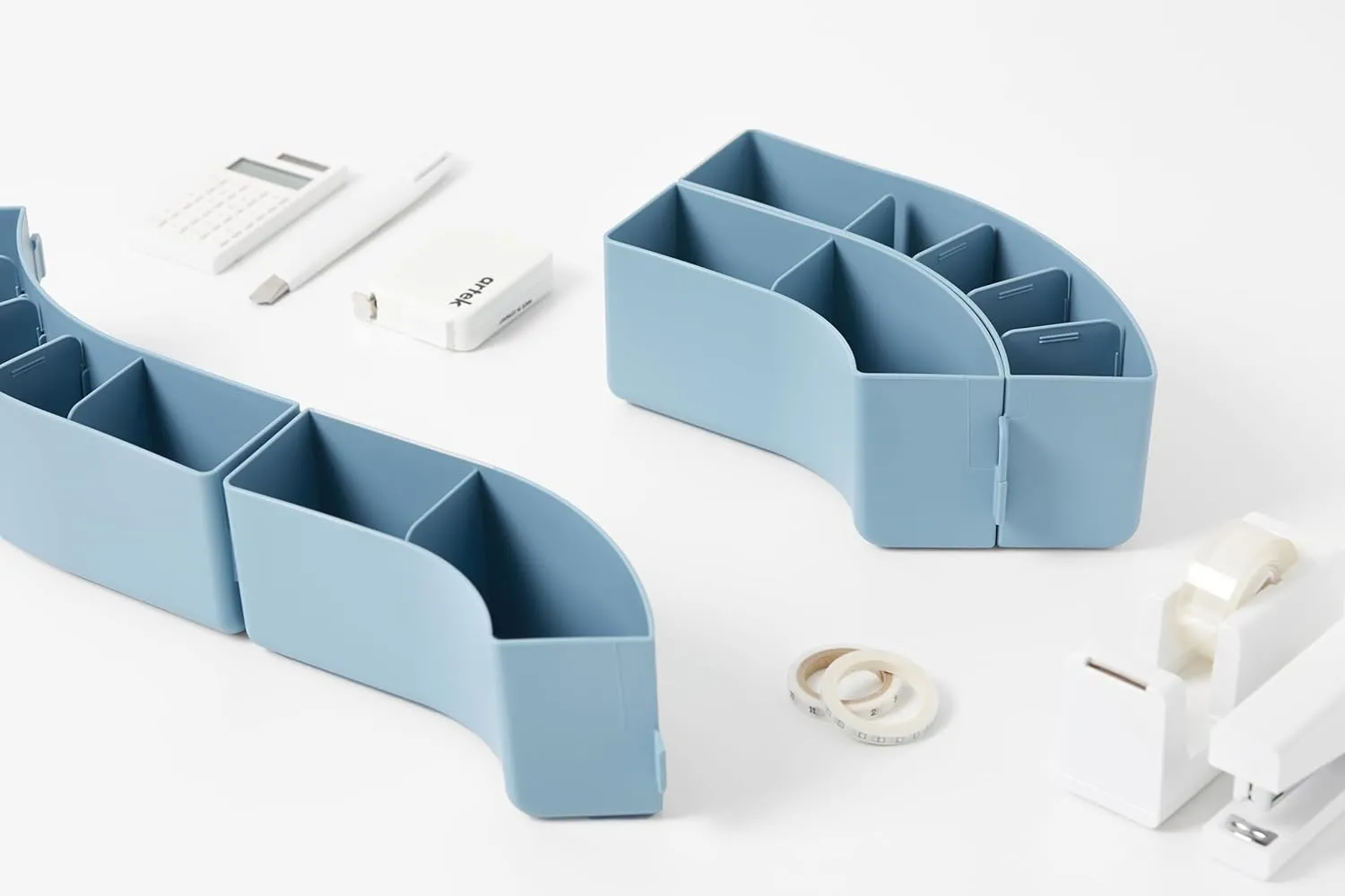 Litem Multifunctional Organiser | Mint | Storage Pencil Pen Holder | Train Design
