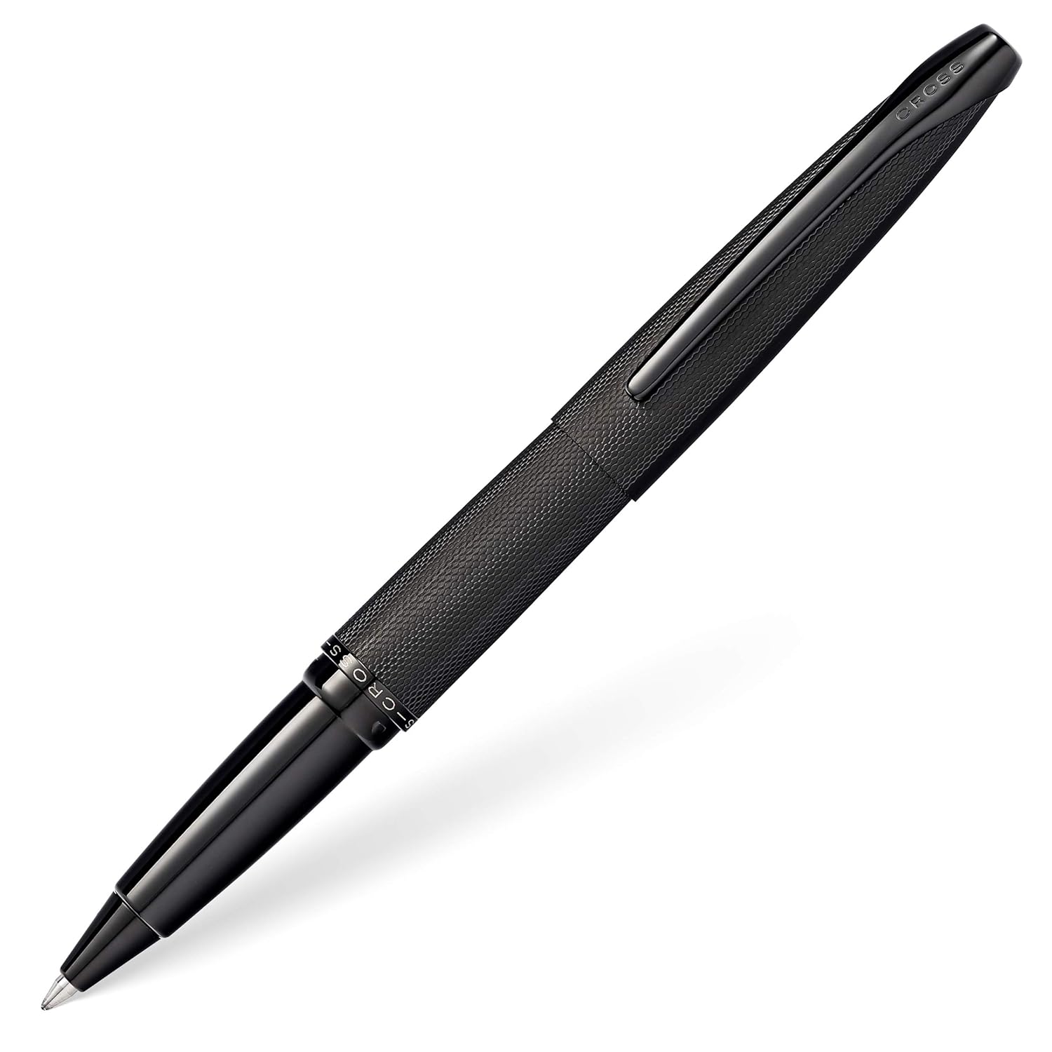 Cross Unisex Brushed Roller Ball Pen (Black_Free Size)