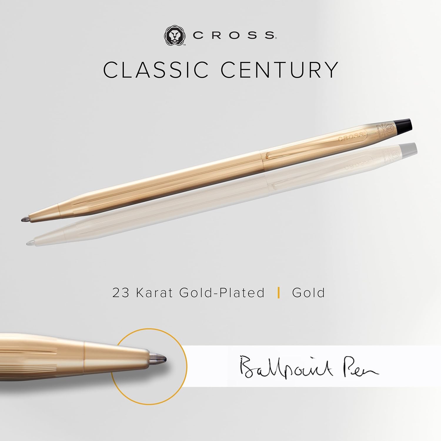 Cross Classic Century 23Kt Gold Plated Ballpoint Pen