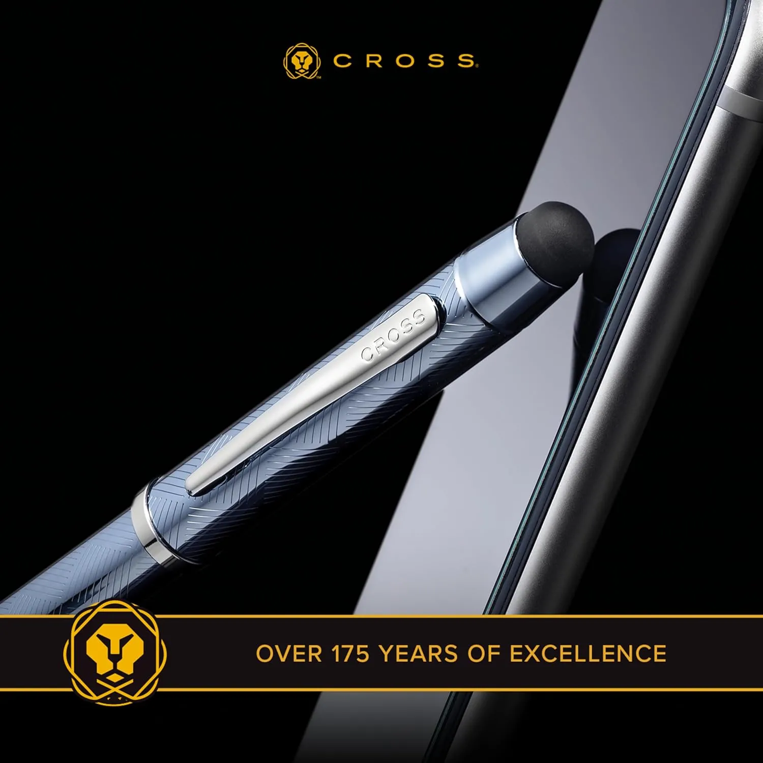 Cross Tech3  Multifunction Pen with Stylus, Metallic Blue Finish