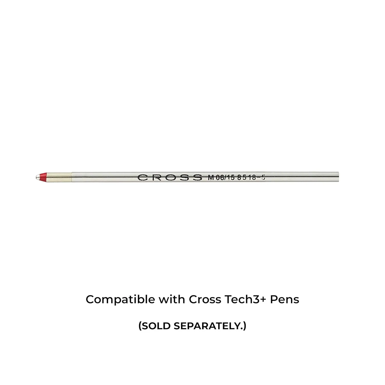 Cross Mini Ballpoint Pen Refill - Pack of 2, Red