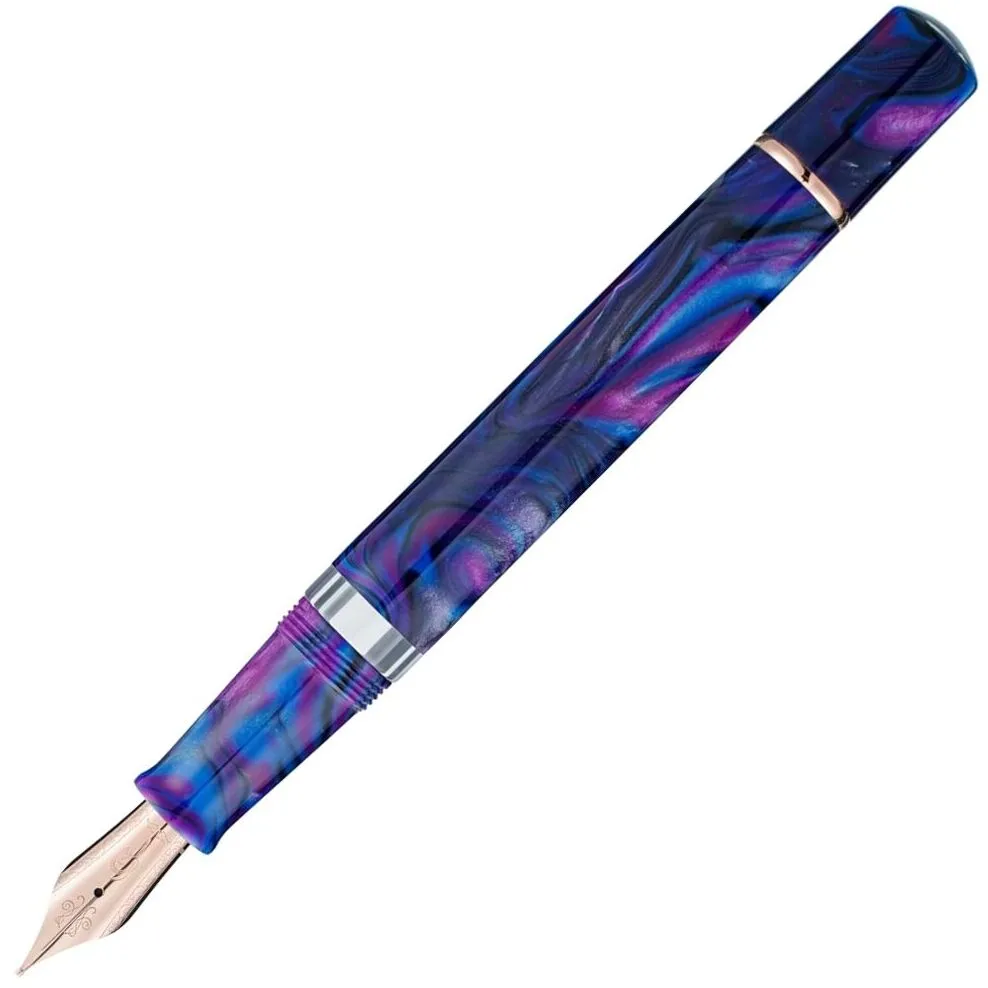 Nahvalur Schuylkill Cichlid Purple Fountain Pen Fine