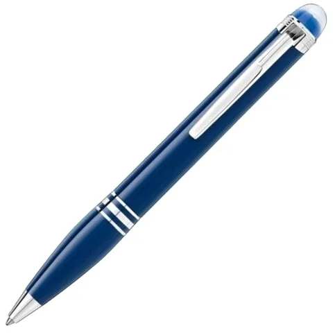 MONTBLANC STARWALKER BLUE PLANET PRECIOUS RESIN BALLPOINT PEN