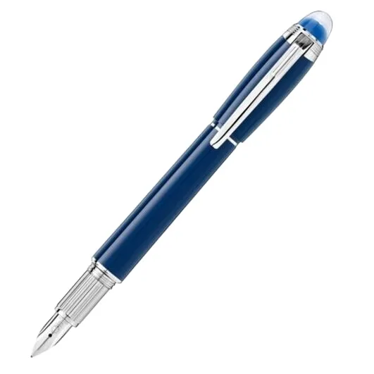 Montblanc StarWalker Blue Planet Precious Resin Fountain Pen