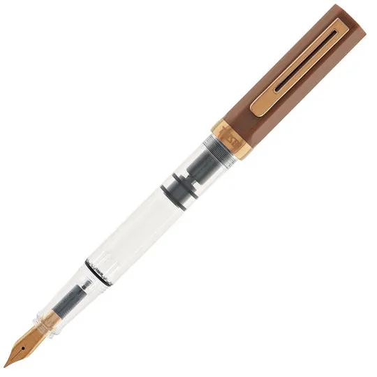 TWSBI ECO FOUNTAIN PEN IN ESPRESSO WITH BRONZE FINE