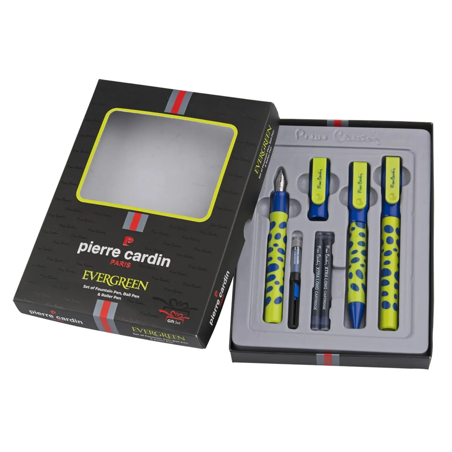 Pierre Cardin Evergreen Premium Gift Set | Pack of Attractive Ball Pen, Roller Pen