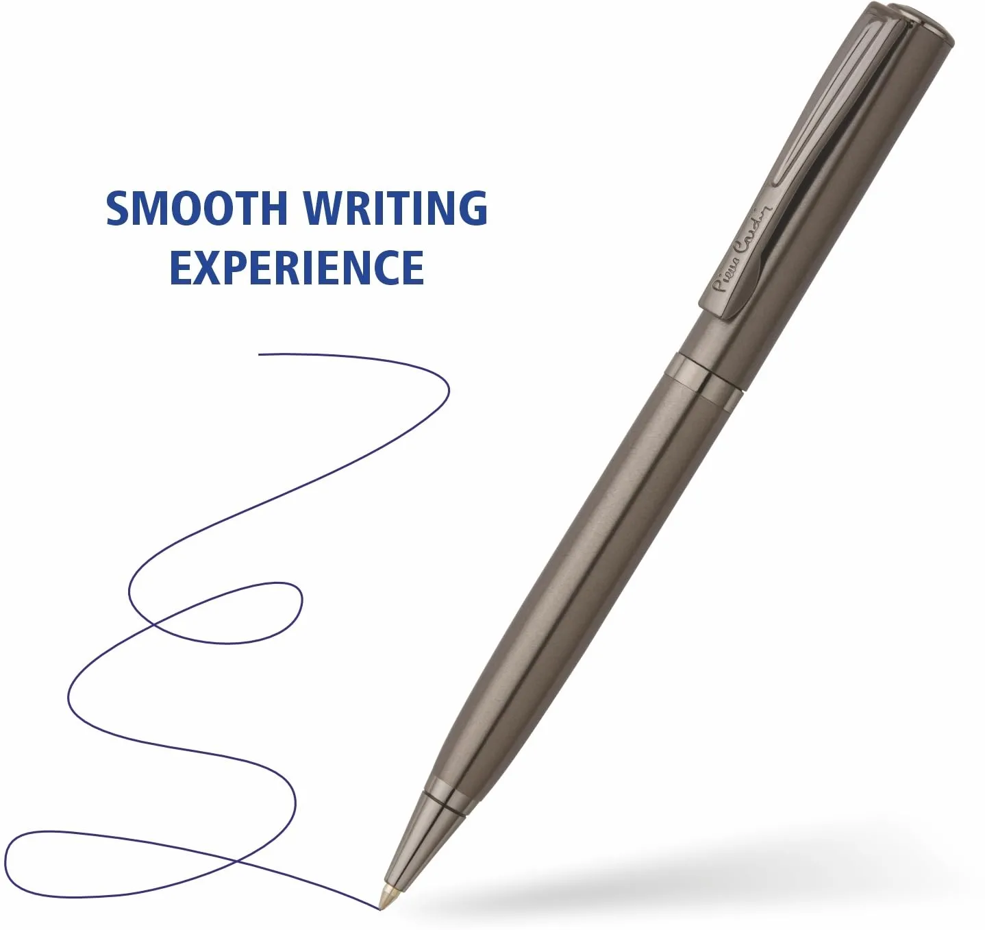 Pierre Cardin Golden Eye Gun Metal Premium Ball Pen with Twist Mechanism | Elegant Gun Metal Trims
