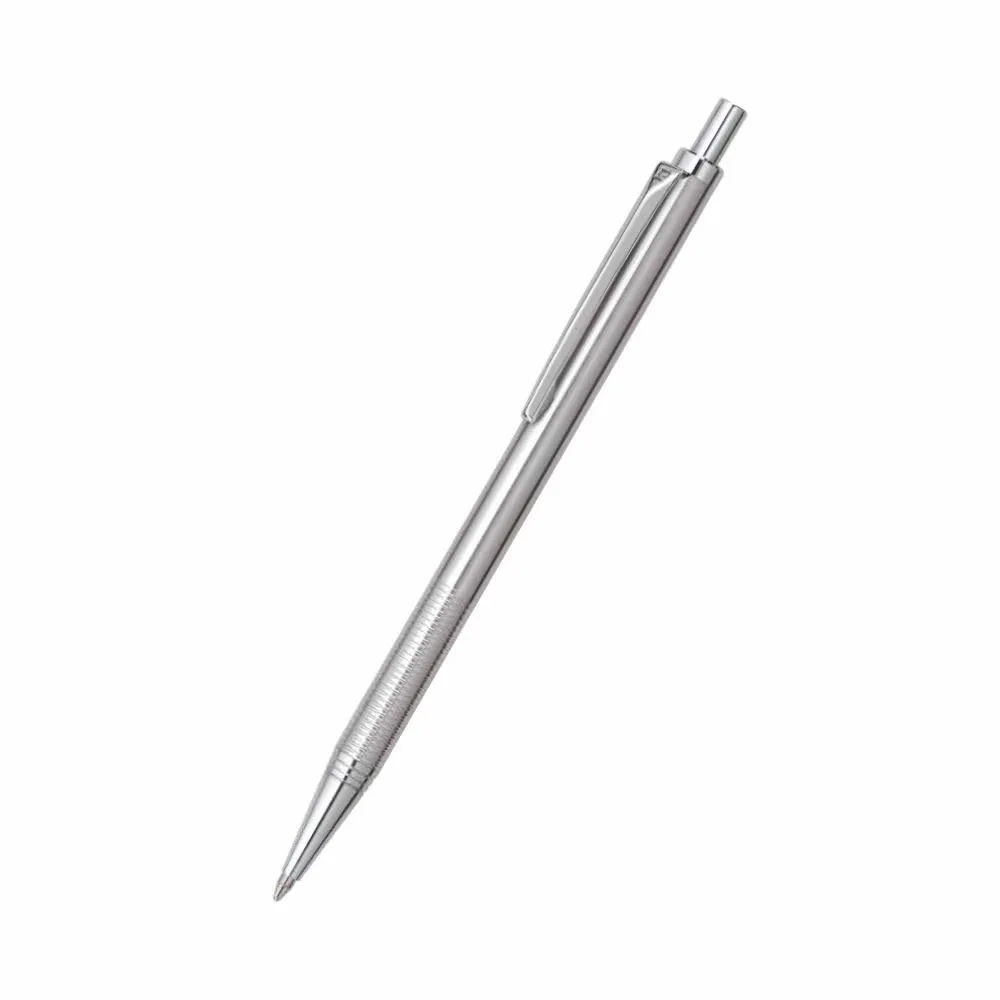 Pierre Cardin Estella Retractable Premium Metal Ball Pen | Lifetime Finish Stainless Steel Body Sleek