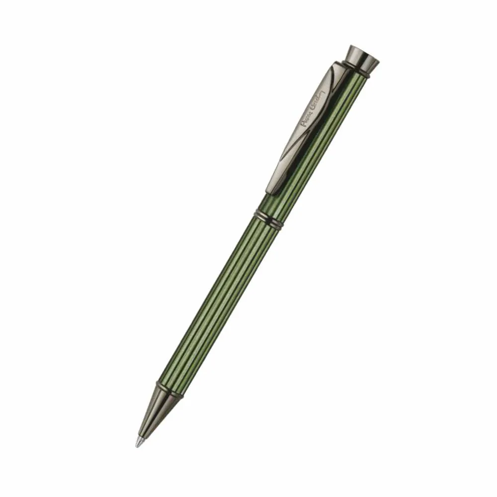 Pierre Cardin Royale Metallic Green Metal Ball Pen Blister Pack | Premium Look | Ideal for Festive