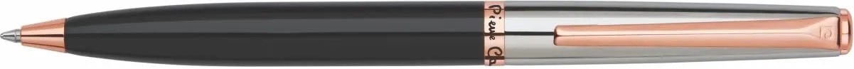 Pierre Cardin Crest White Gold Premium Ball Pen | Twist Mechanism with Rose Gold Trims | Ideal for Festive
