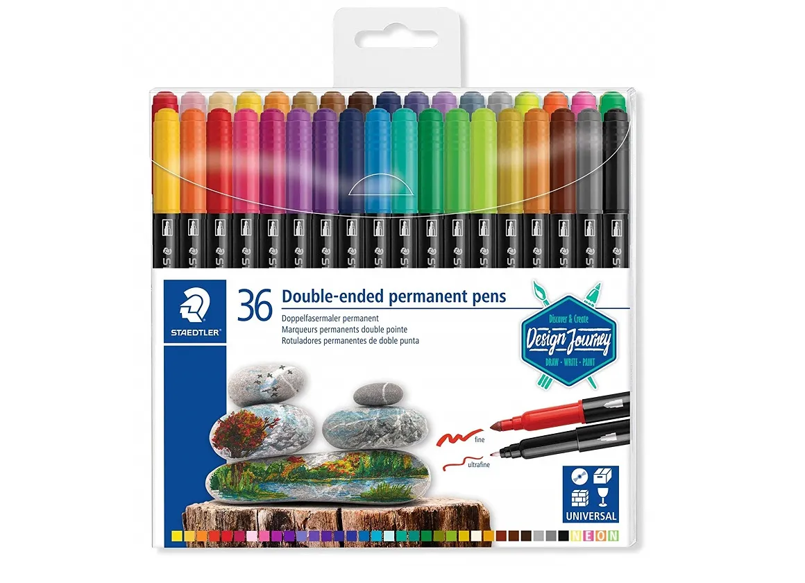 Staedtler Permanent Pen Set - Pack of 36