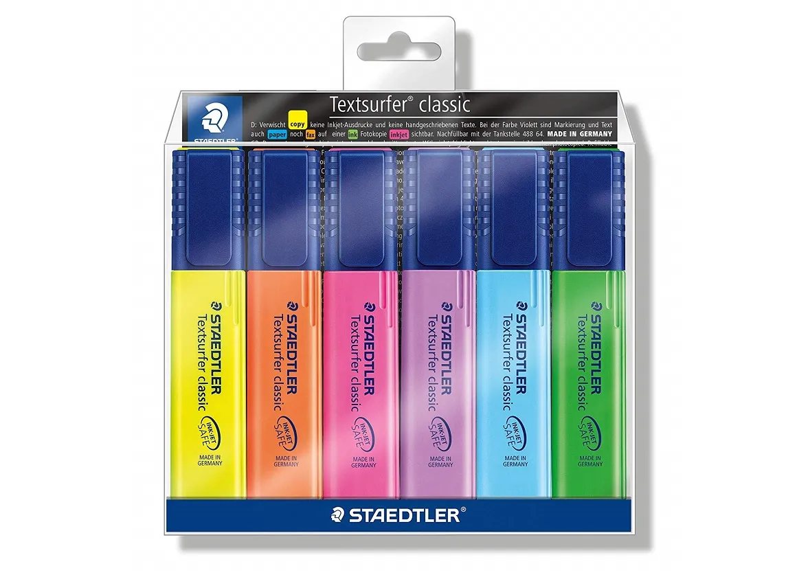 Classic 364 WP6 Highlighter Pen