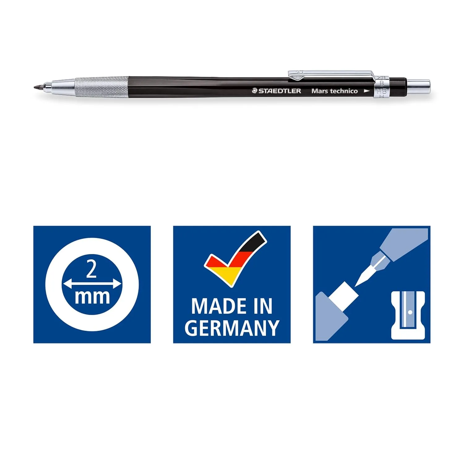Staedtler Mars Technico Pencil (2Mm),Black