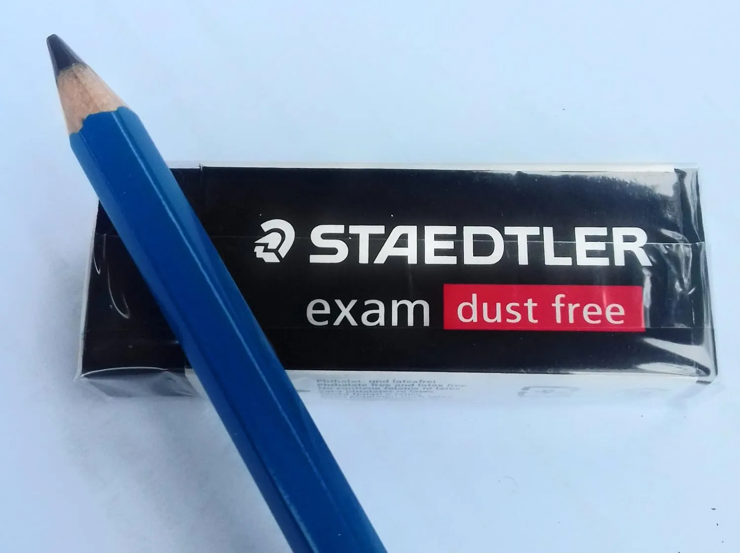 Staedtler/Germany Staedtler Large Exam Dust Free Pencil Eraser (526 E20) Pack of 5 Erasers
