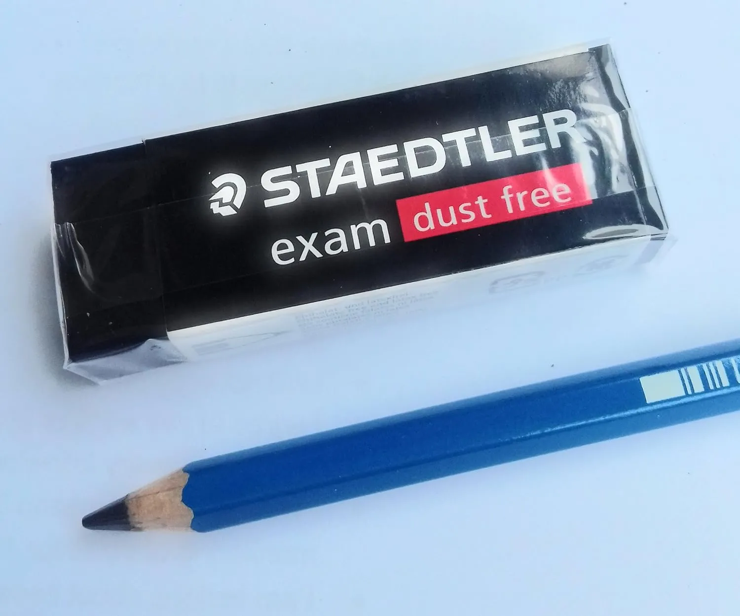 Staedtler/Germany Staedtler Large Exam Dust Free Pencil Eraser (526 E20) Pack of 5 Erasers