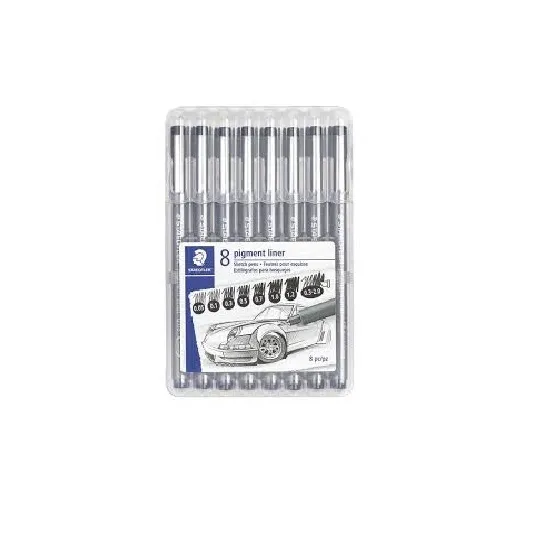 Staedtler Pigment Liners with Mars Mechanical 0.5 mm Pencil
