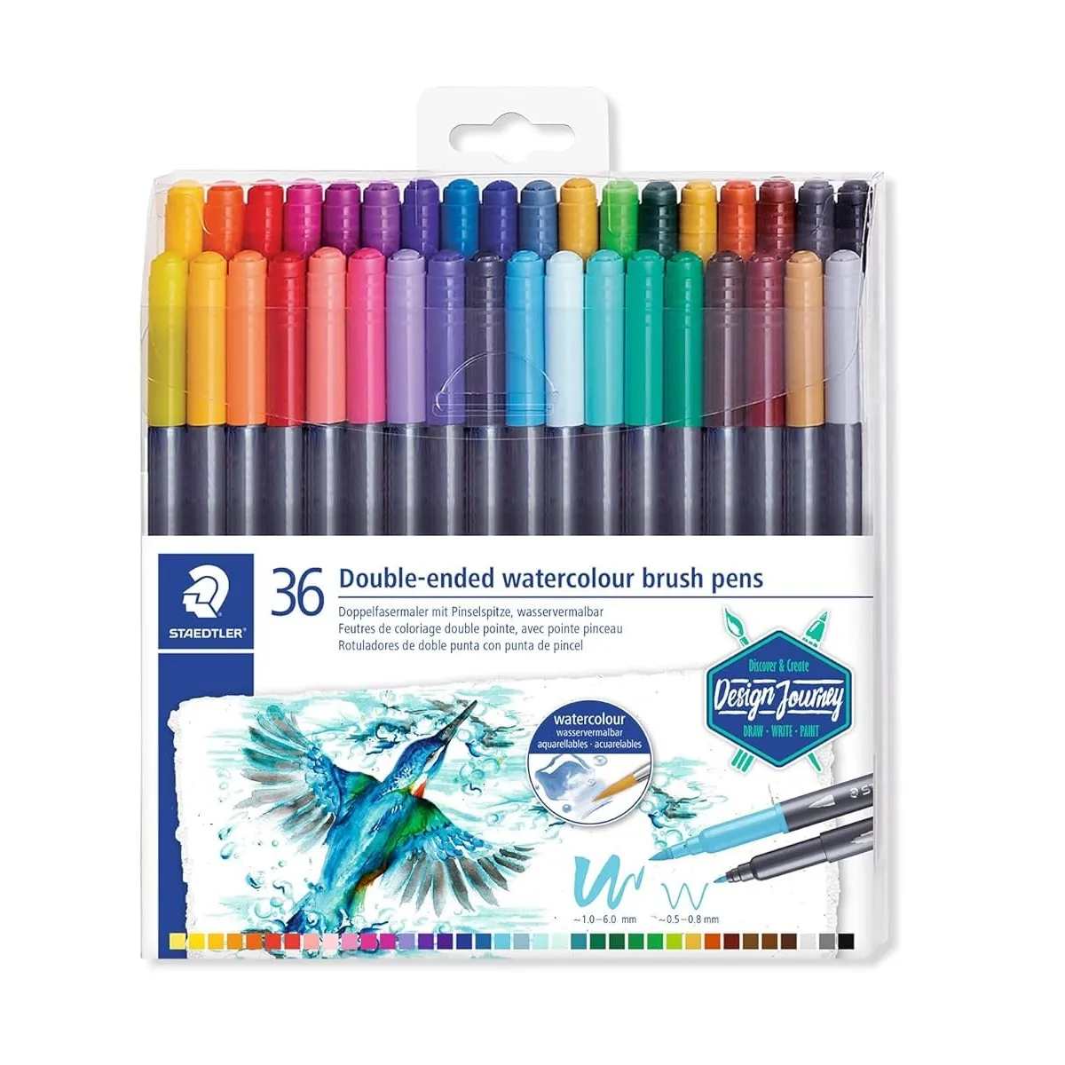 Staedtler Brush Pen Set - Pack of 36