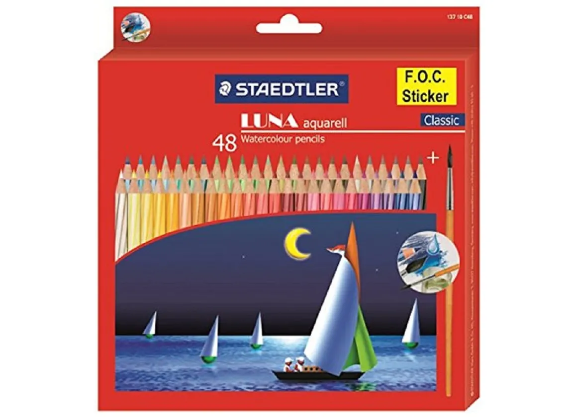 Staedtler Water Colour Pencil  luna 48  B00LM497WA