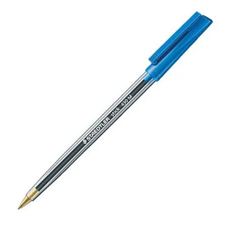 STAEDTLER Stick 430 Blue Ball Pen pack of 10 pcs