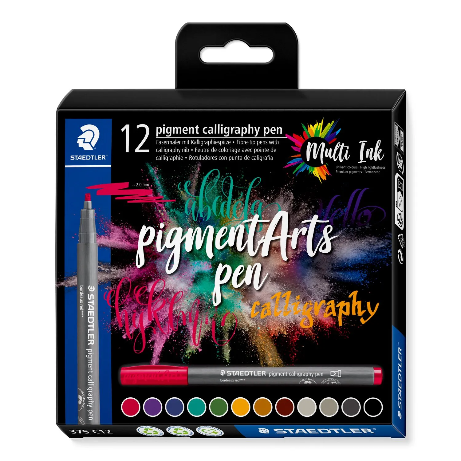 375 C12 STAEDTLER PIGMENT CALLIGRAPHY PEN