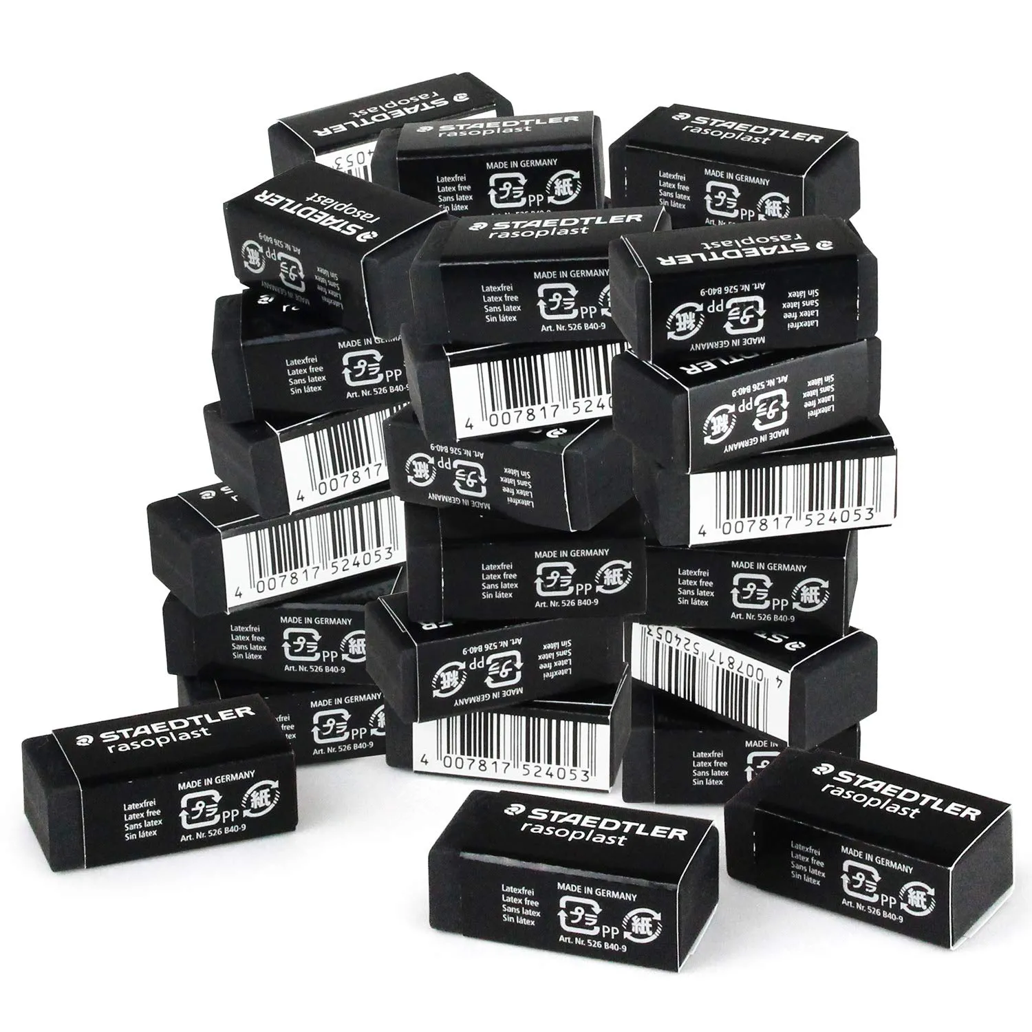 Staedtler 526 B40-9 33 x 16 x 13 mm Rasoplast Eraser - Black