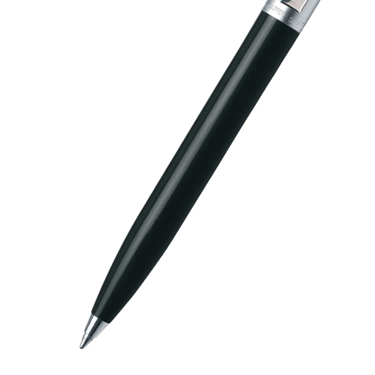 Sheaffer Ballpoint Pen 321 Sentinel Black with Chrome Trim | Premium Ballpen Black