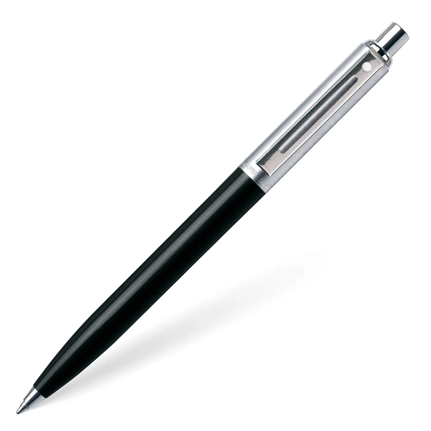 Sheaffer Ballpoint Pen 321 Sentinel Black with Chrome Trim | Premium Ballpen Black